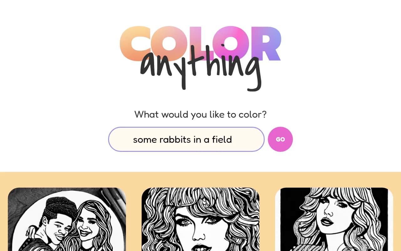 Náhled nástroje Color-anything