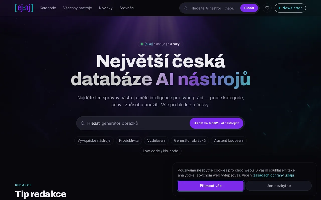 Náhled nástroje Detangle.ai