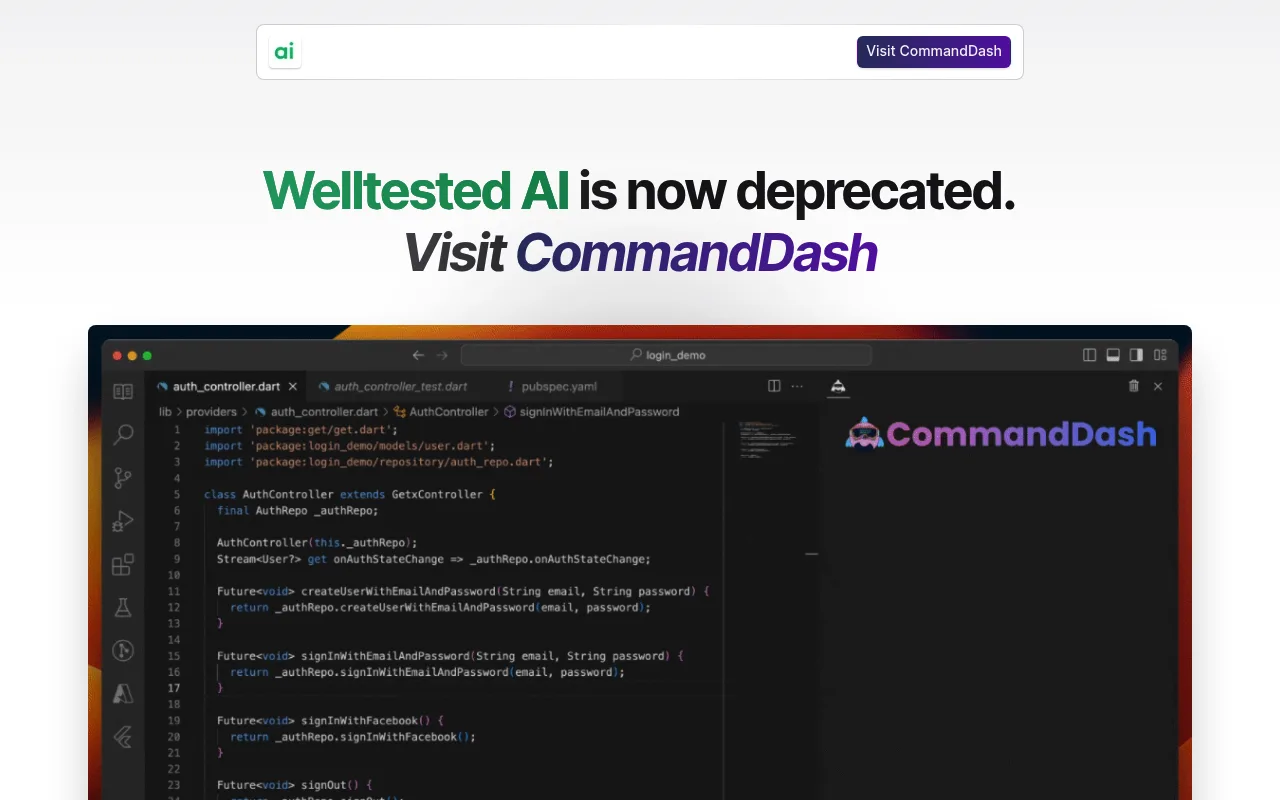 Náhled nástroje Welltested