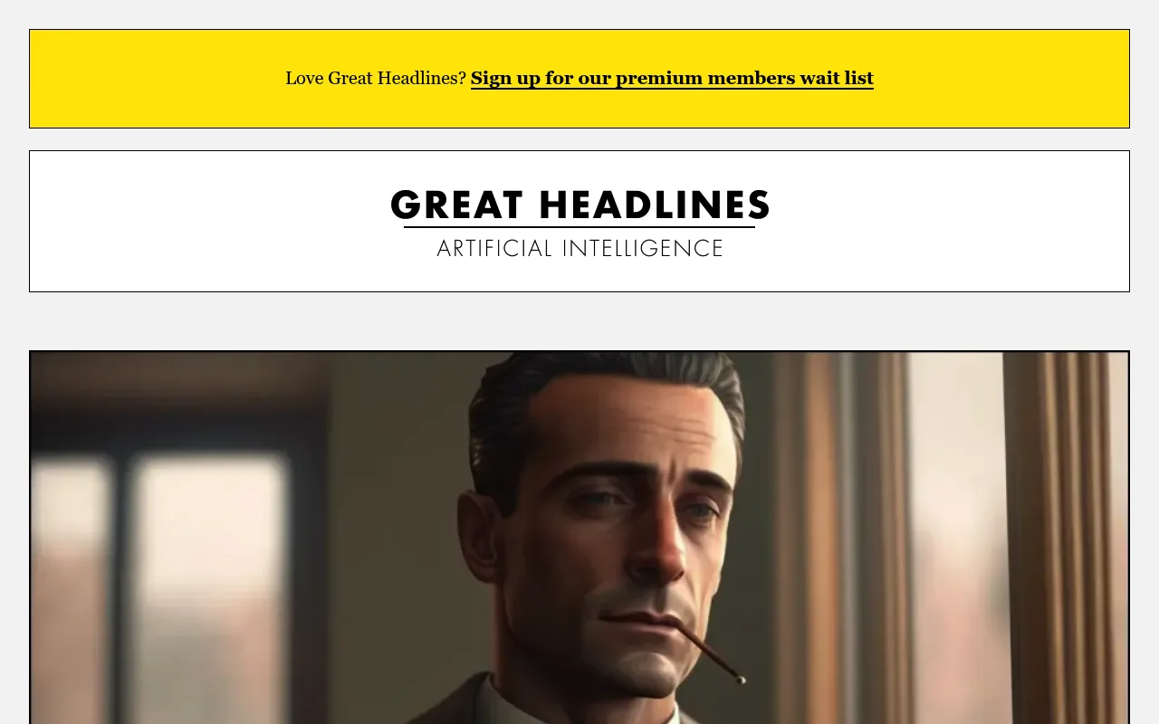 Náhled nástroje Great Headlines