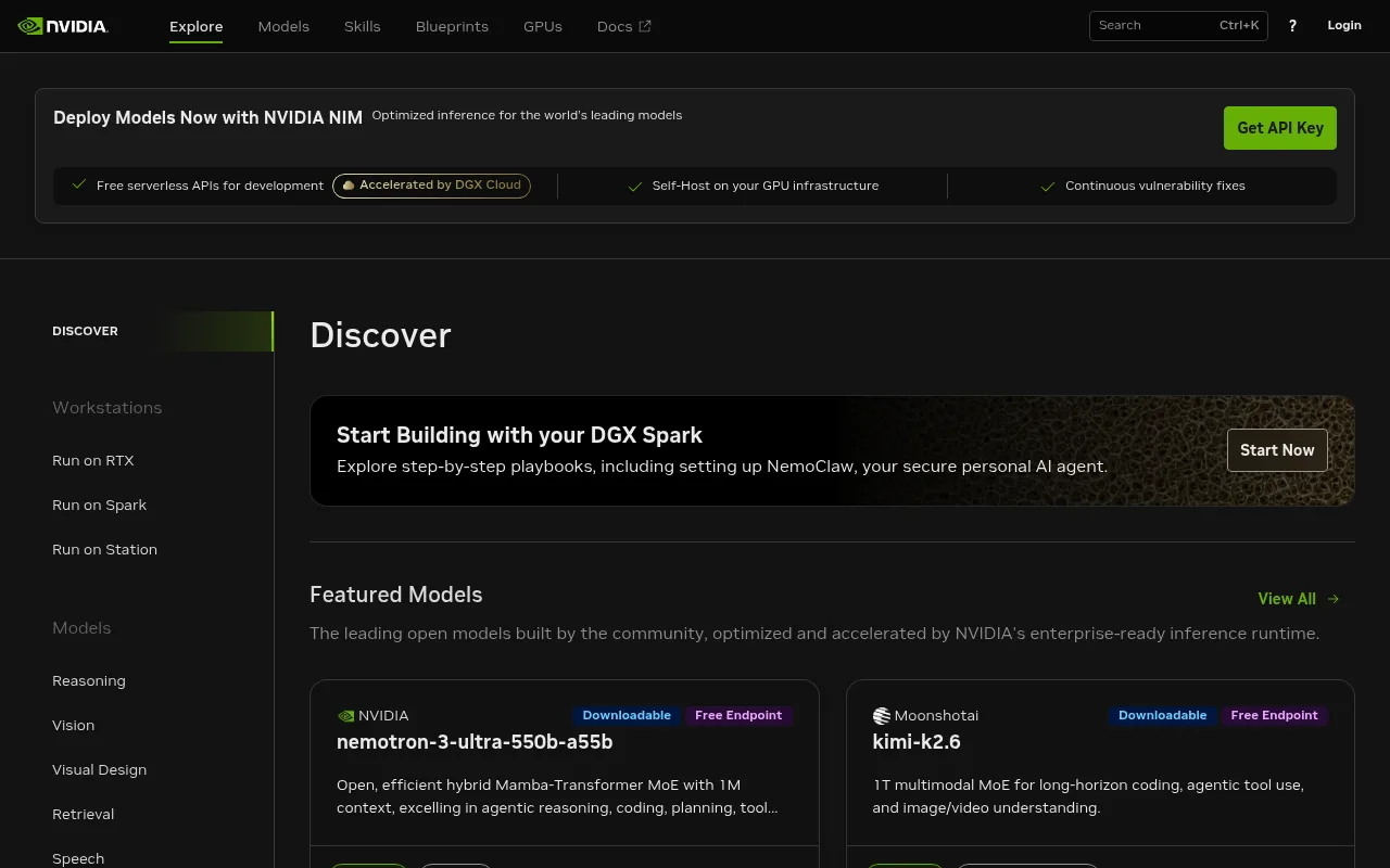 Náhled nástroje Nvidia Launchpad AI