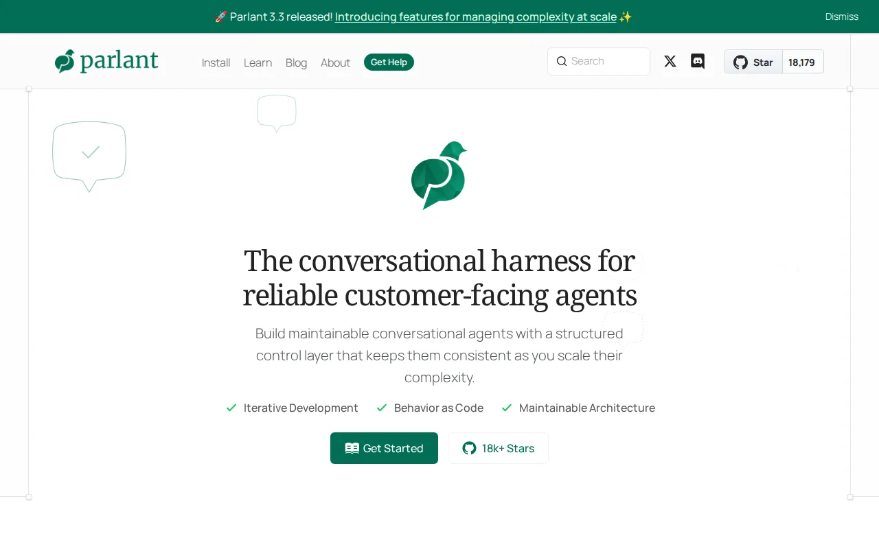 Náhled nástroje parlant