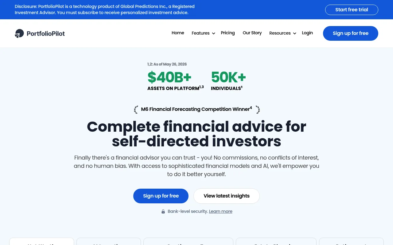 Náhled nástroje Portfolio Pilot