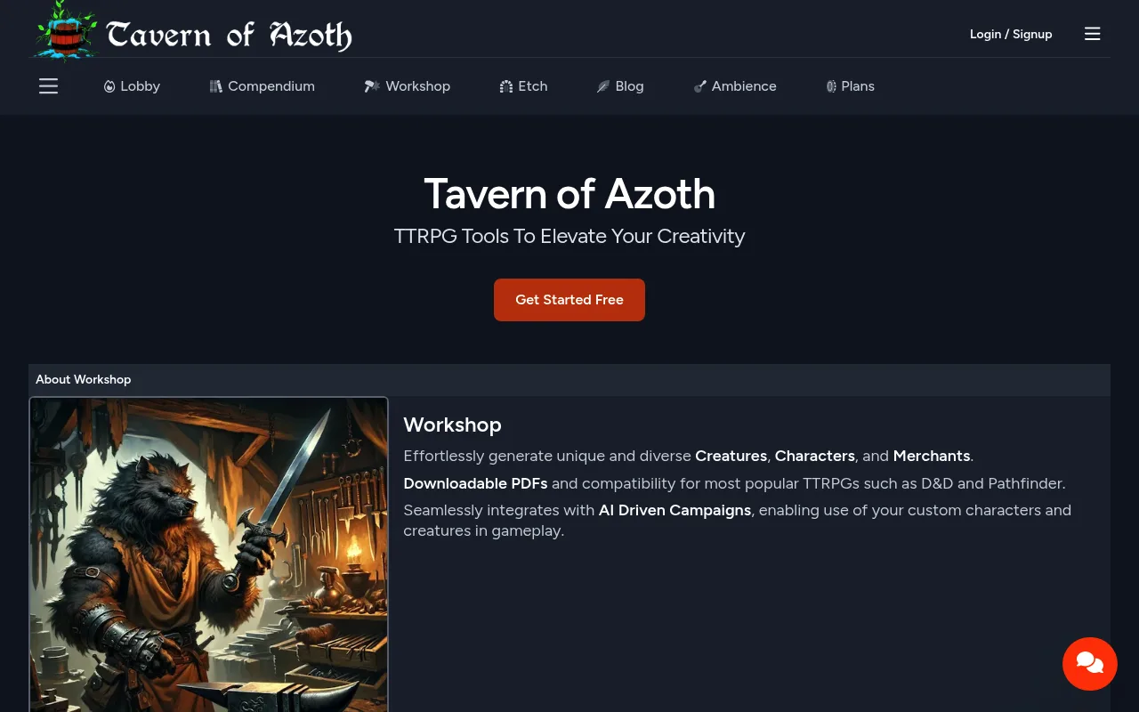 Náhled nástroje Tavern of Azoth