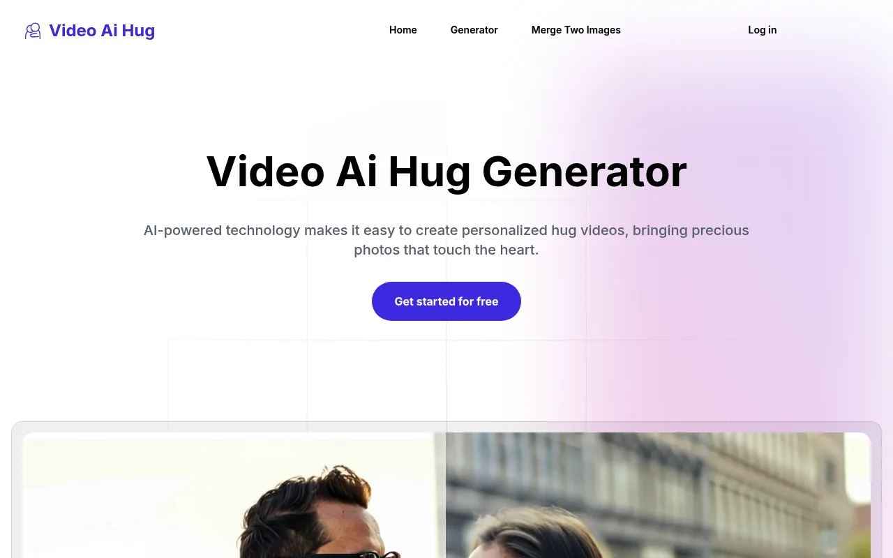 Náhled nástroje Video Ai Hug