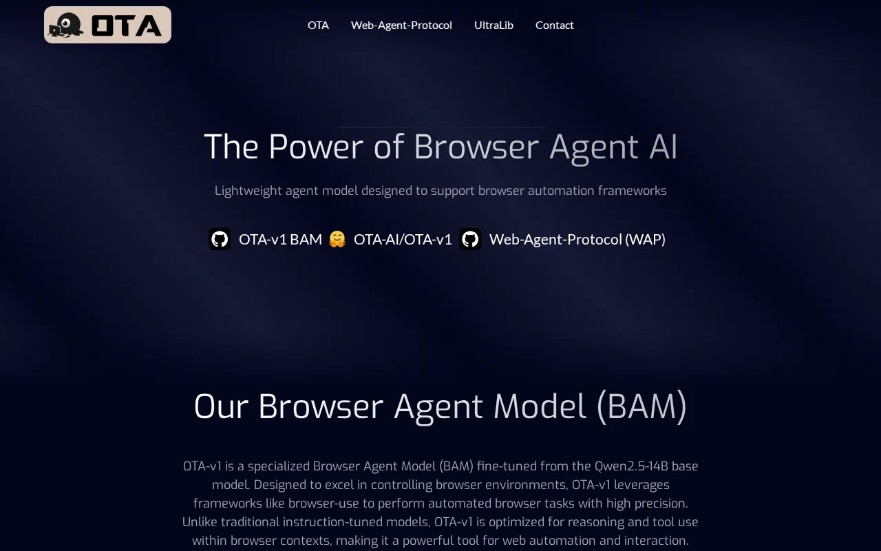 Náhled nástroje web-agent-protocol